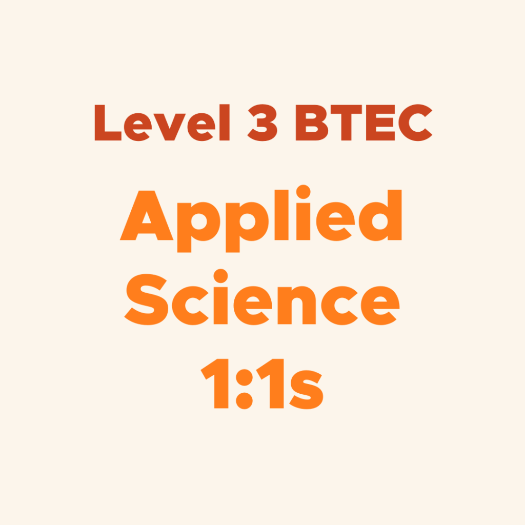 Level 3 BTEC Applied Science 11 Lesson (legacy) Knowled.gg