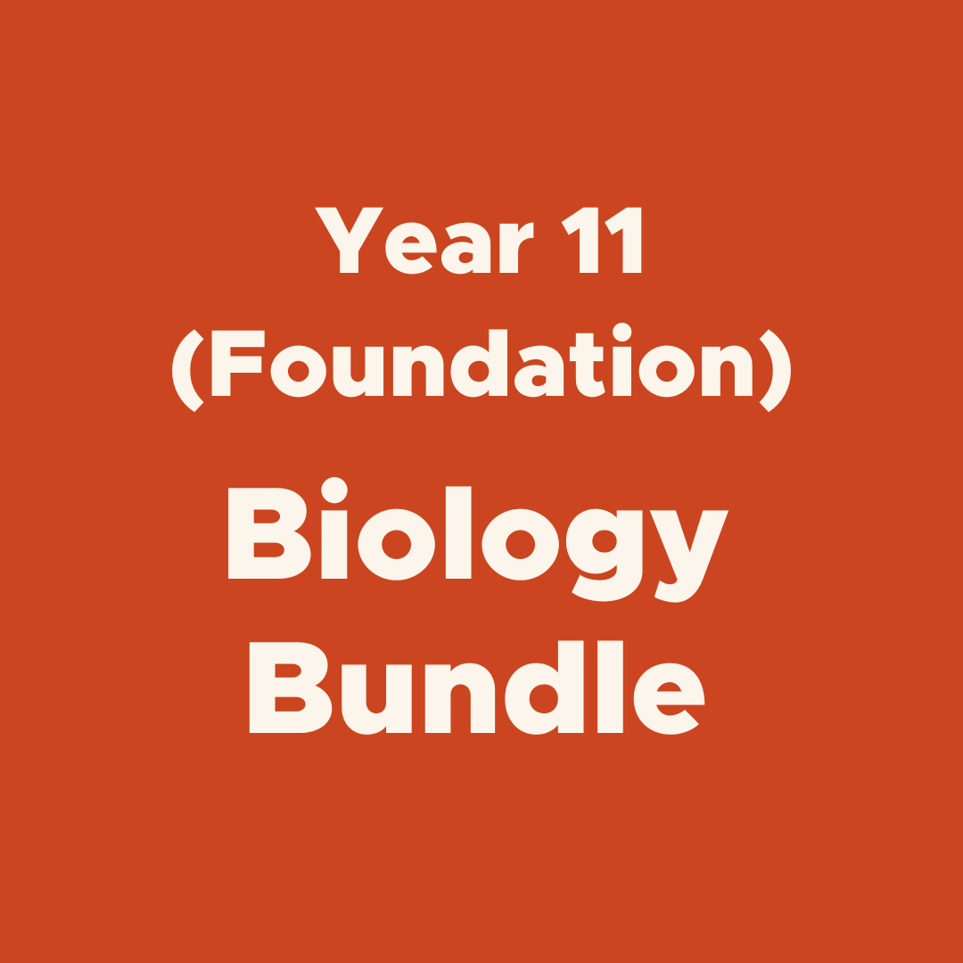 GCSE: Biology Bundle (Year 11) – Foundation – Knowled.gg